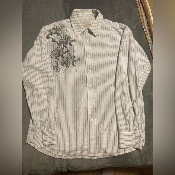 MK Machine Long Sleeve Shirt Arizona Jeans Co. Bootcut - Picture 2 of 15